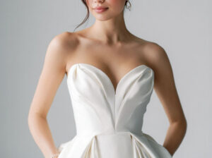 Wedding dress vendor at the Rochester Wedding Expo offering bridal gowns and wedding dresses